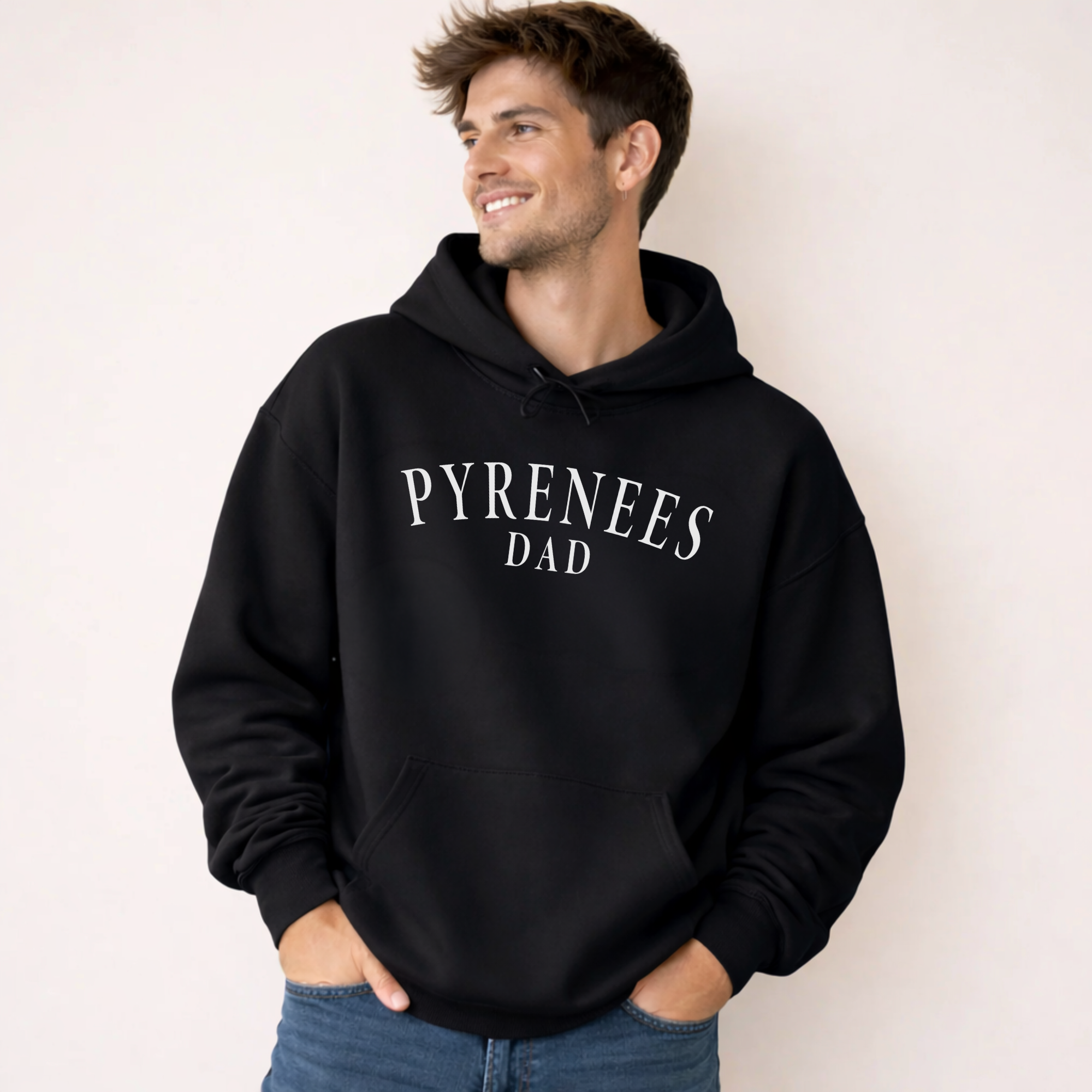 Minimal Pyrenees™ Dad Hoodie