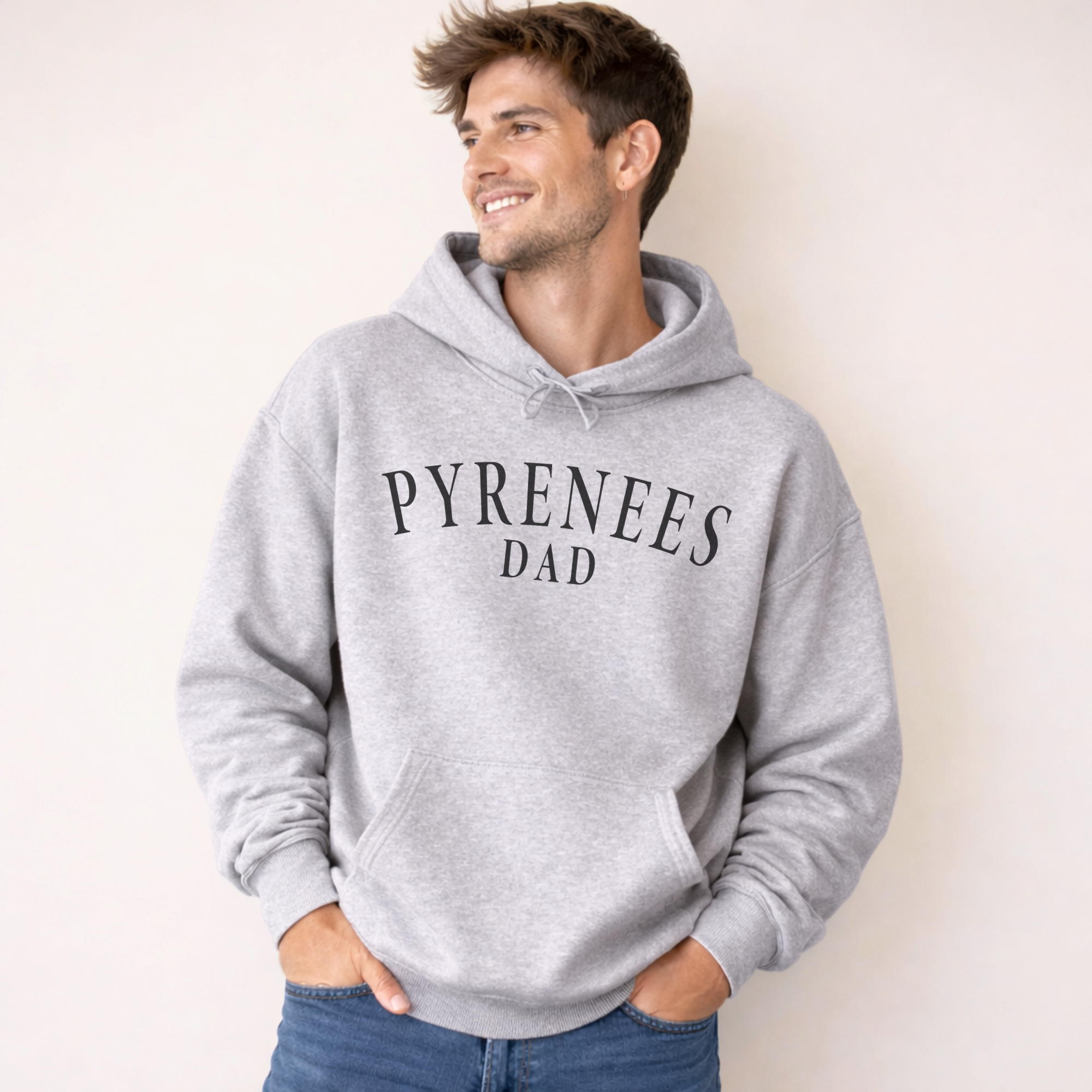 Minimal Pyrenees™ Dad Hoodie